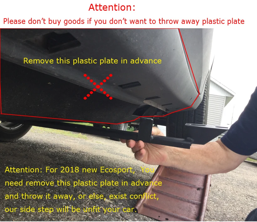 Горячая сторона бар бегущая доска ноги педали шаги для FORD Ecosport 2013-+, ISO9001 качество завод, Топ Продавец. Гарантия качества