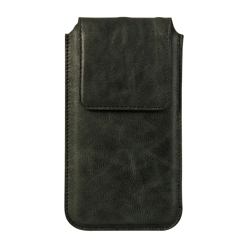 Black Jisoncase Чехол для телефона для iPhone 6 6plus сумка из натуральной кожи для iPhone 6s 6s Plus чехол на магните - Цвет: Black