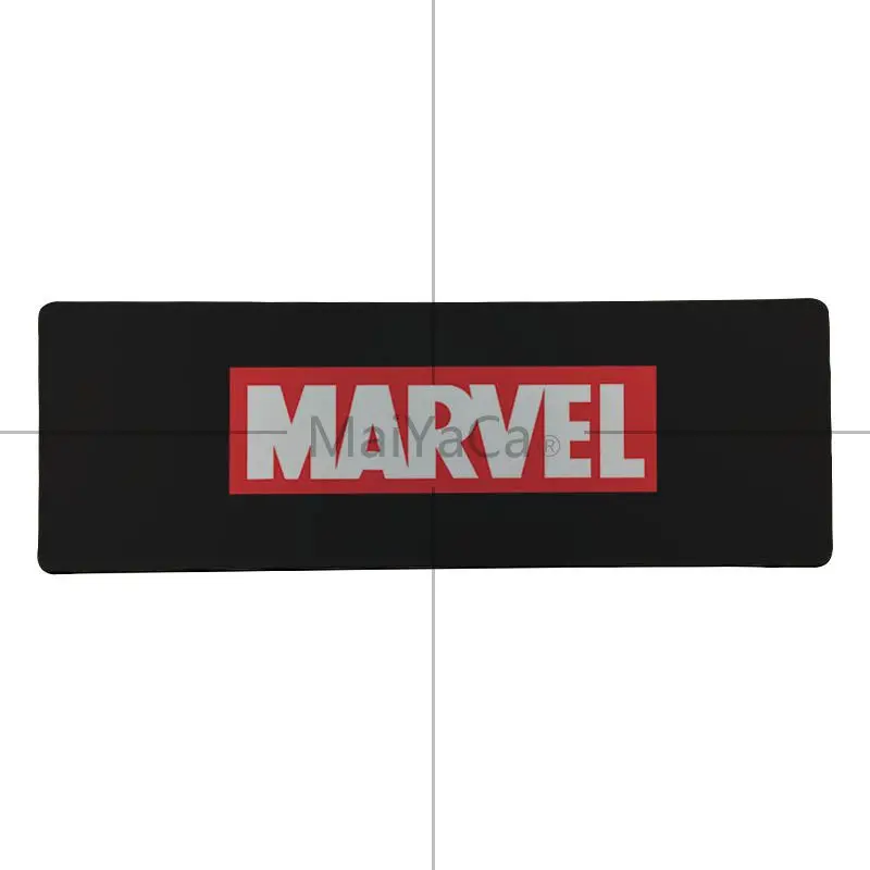 Lock Edge 30X90cm MaiYaCa ваш собственный коврик с логотипом комиксов Marvel пользовательский игровой коврик для мыши большой игровой коврик для мыши Lockedge коврик для мыши Коврик для клавиатуры - Цвет: Lock Edge 30X90cm