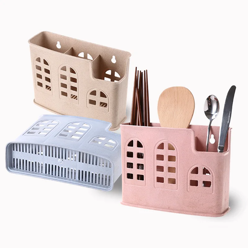 Экологичная коробка для хранения палочек из пшеничной соломы