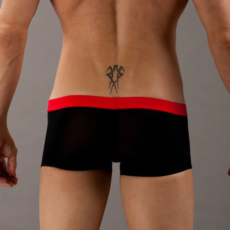 Сексуальное нижнее белье для геев боксеры из нейлона 1002 PJ|male underwear|cueca masculinamens cuecas |