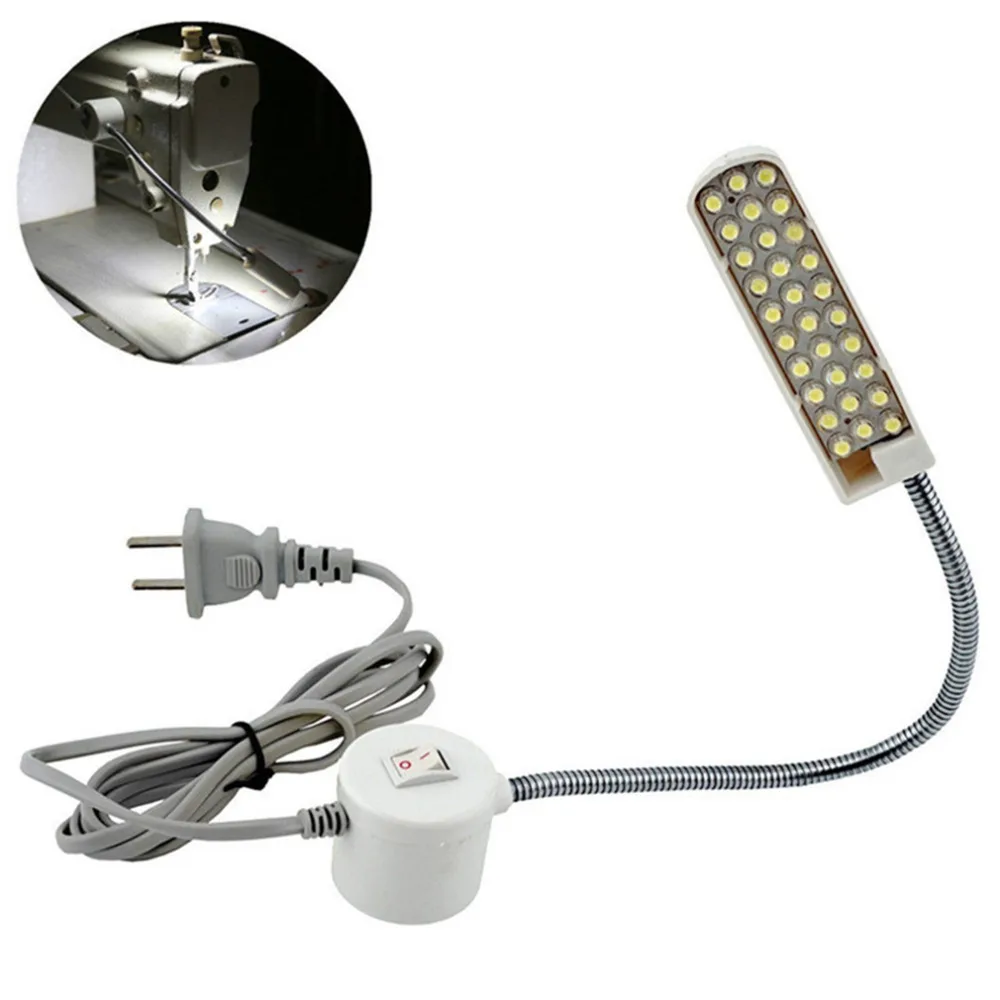 

30 LED Machine Sewing Light Super Bright For Home Work Sewing Clothing Machine Accessories Night Light Desk Lamp 220V EU Plug