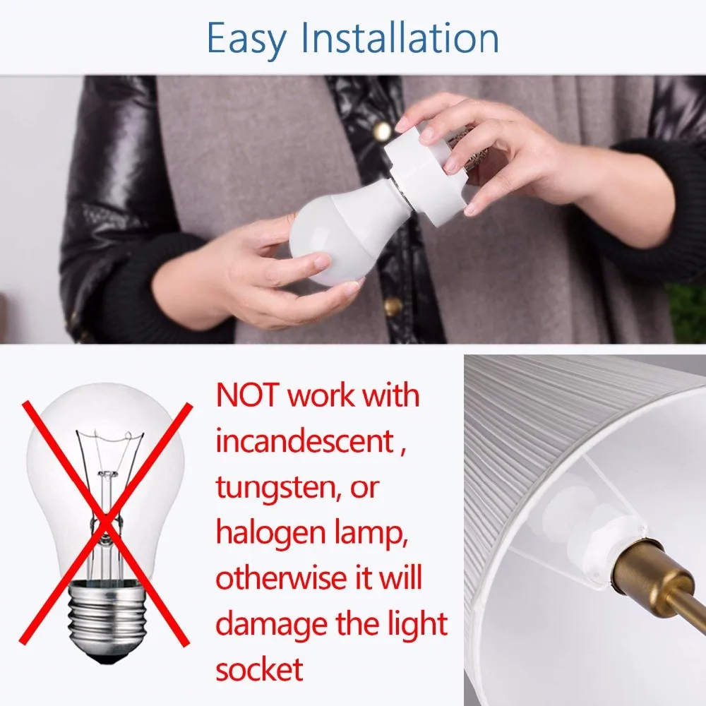 Беспроводной светильник с магнитным основанием держатель лампы дистанционного