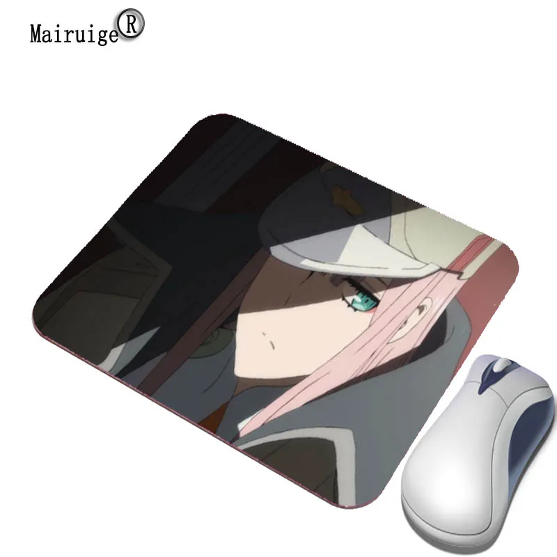 Mairuige darling в franxx Аниме Коврик для мыши сексуальный Принт с изображением девочки