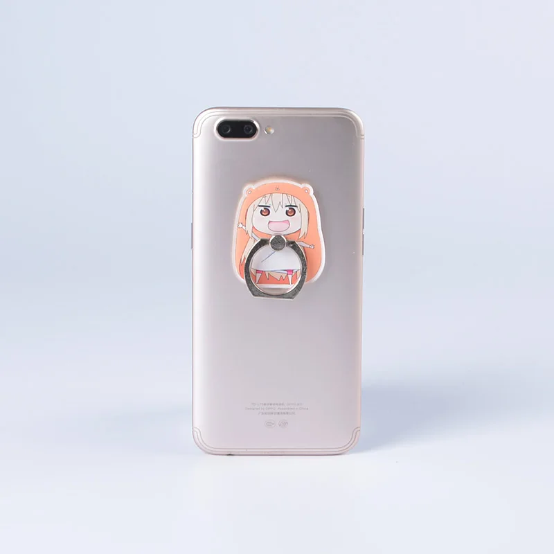 Koteta аниме Himouto Umaru Cham Umaru Chan Doma модель наклейка палец кольцо держатель мобильного телефона милый iphone кольцо подставка - Цвет: yeah