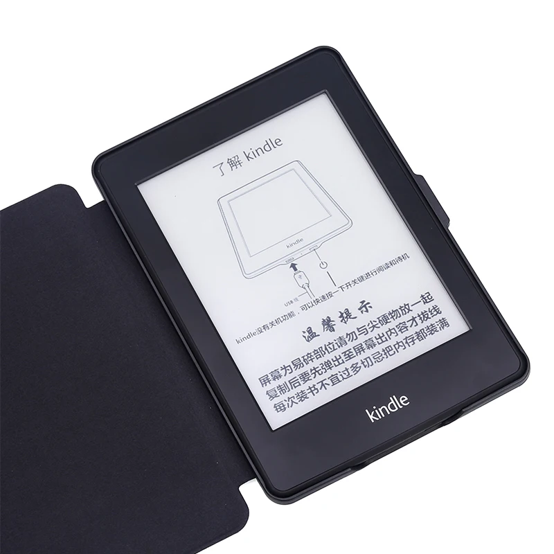 Kindle Paperwhite 1 2 3 кожаный чехол Ван Гог дизайн Ultra Slim с рукавами из искусственной кожи