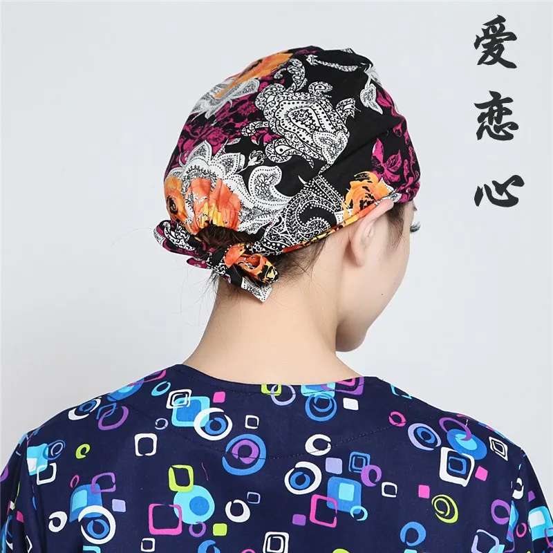 Носить Калабаш Кепка Фламинго доктор Рабочая кепка полный хлопок стажер серая