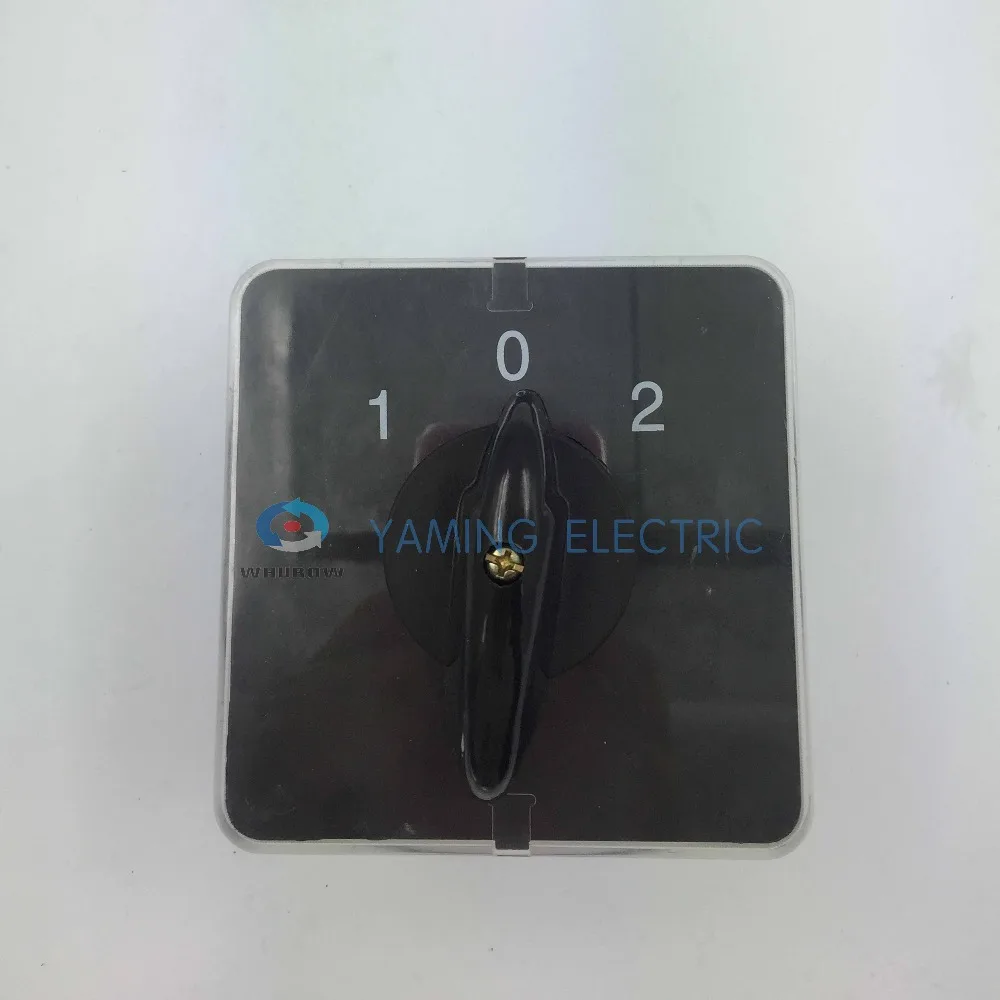 Производитель 3 позиционный поворотный переключатель 50 А 2 полюса 8 клемм