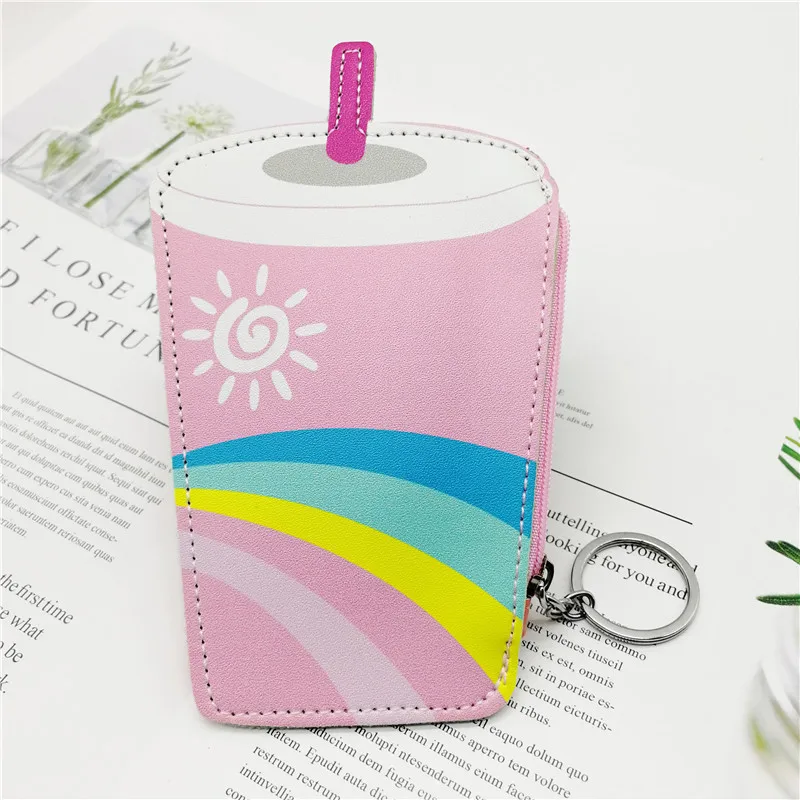 style 3 Want Go Kawaii 3D Хлеб дизайн детский кошелек милый кошелек для монет, Сумочка кожаный маленький кошелек для девочек мини клатч ключ сумка для хранения - Цвет: style 3