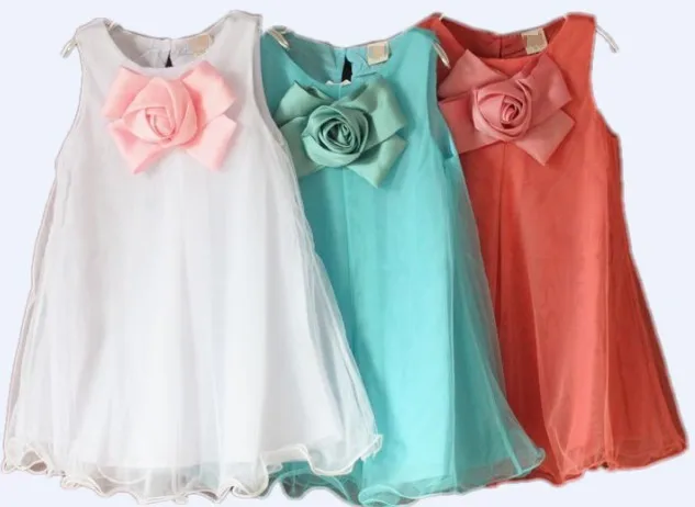 Новинка 2019 Детские платья для девочек одежда маленьких синего/белого/розового