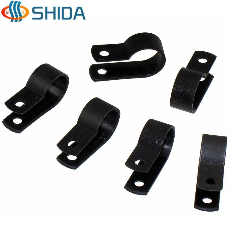 Нейлоновый кабельный зажим 8 4 мм 5/16 дюйма 100 шт. белый и черный автомобильный