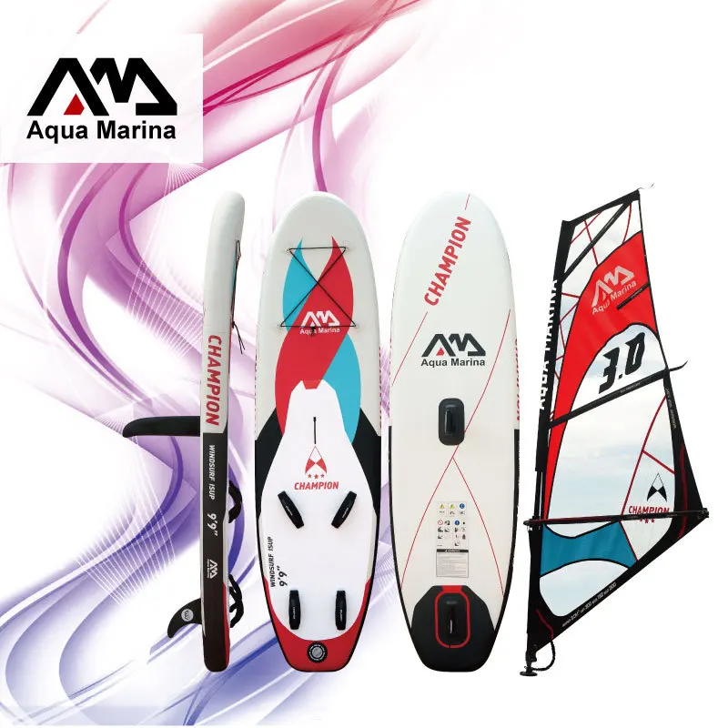 AQUA MARINA 300x75x15 см Виндсерфинг Серфинг стоячий весло доска надувная для сапсерфинга