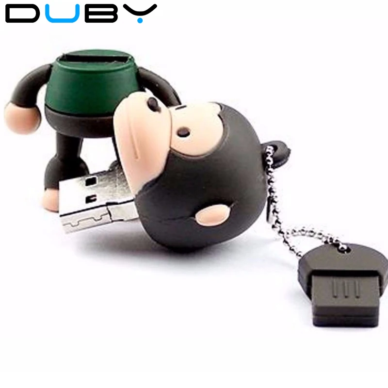 DUBY USB флэш накопитель милые обезьянки из мультфильма 4 ГБ 8 оперативной памяти 16 Гб