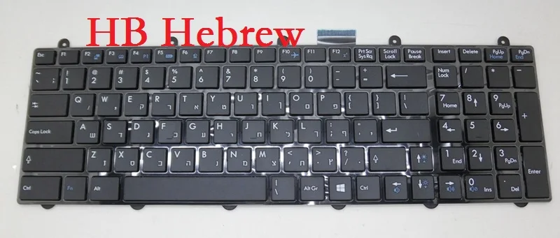 Клавиатура для ноутбука MSI GE70 0ND 2OC 2OD 2OE 2 шт. 2PE 2PL 2QD 2QE AR Arabic BE Belgium CZ Чешский HB Иврит