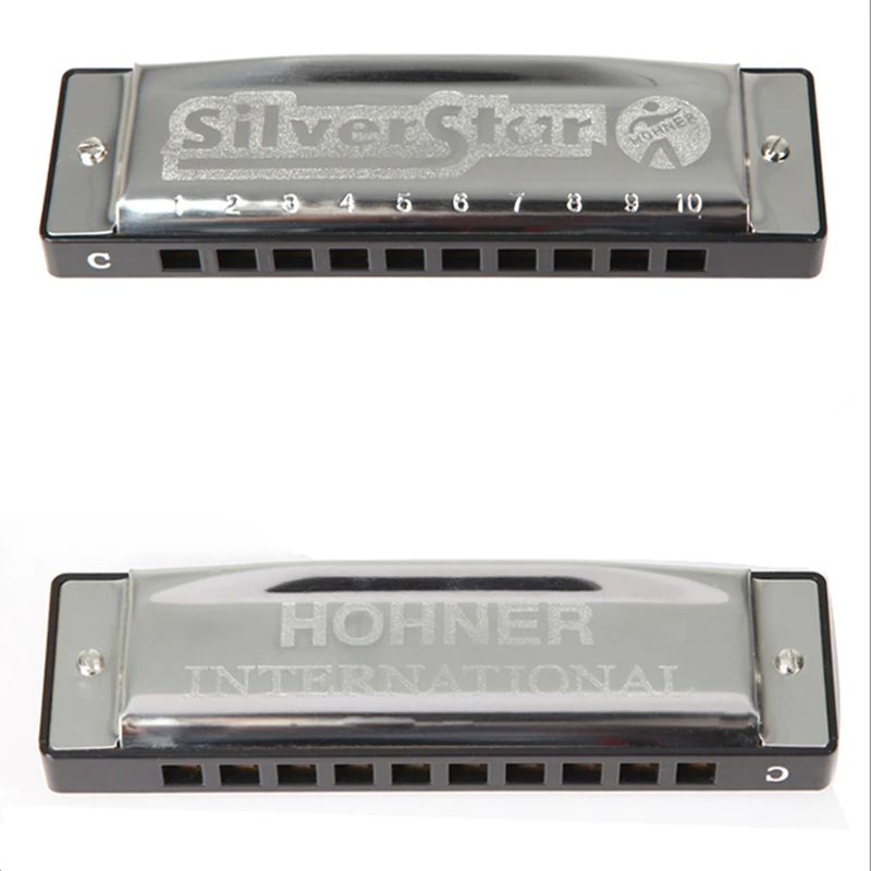 Hohner armonica diatonica Губная гармошка с 10 отверстиями блюз армоника ключ от армоники