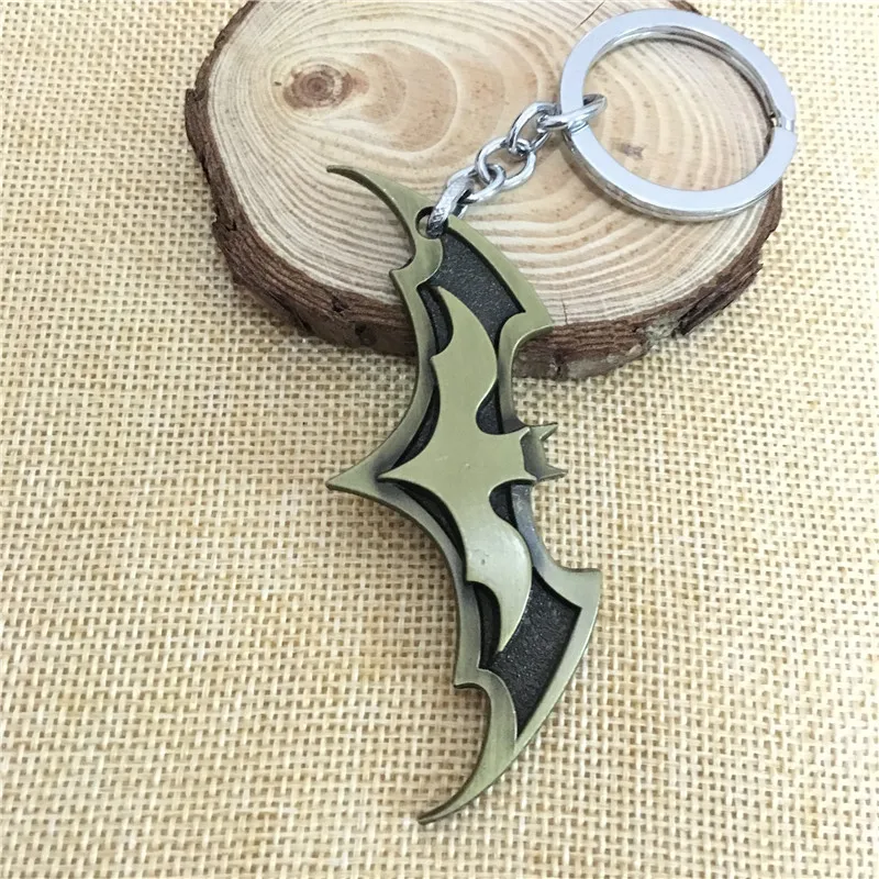 Мультфильм Комикс Супер герой Бэтмен Ключ Пряжка Arkham Knight Batarang Реплика фигурка