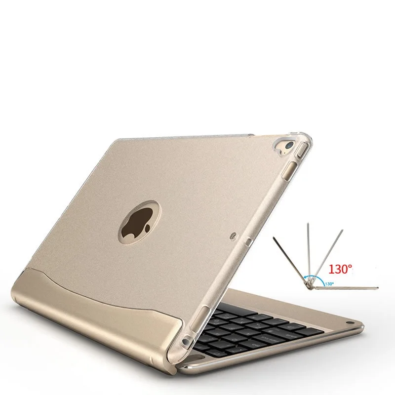 B.O.W тонкая мини клавиатура с подсветкой Bluetooth беспроводная поворотной для IPAD AIR