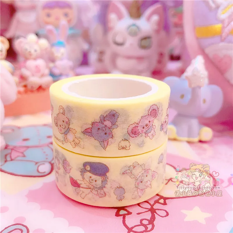 2 шт./лот, мультик, моя мелодия, маленькие звезды-близнецы, Cinnamoroll, Васи, лента, сделай сам, японская бумага, декоративная маскирующая лента, наклейки
