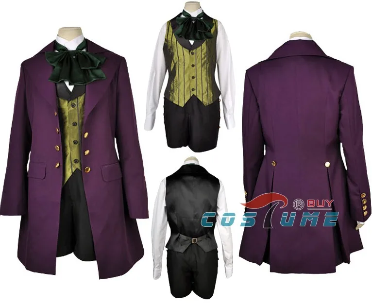 Черный Батлер II 2 Алоис транци Косплей Костюм Аниме Хэллоуин Карнавальный