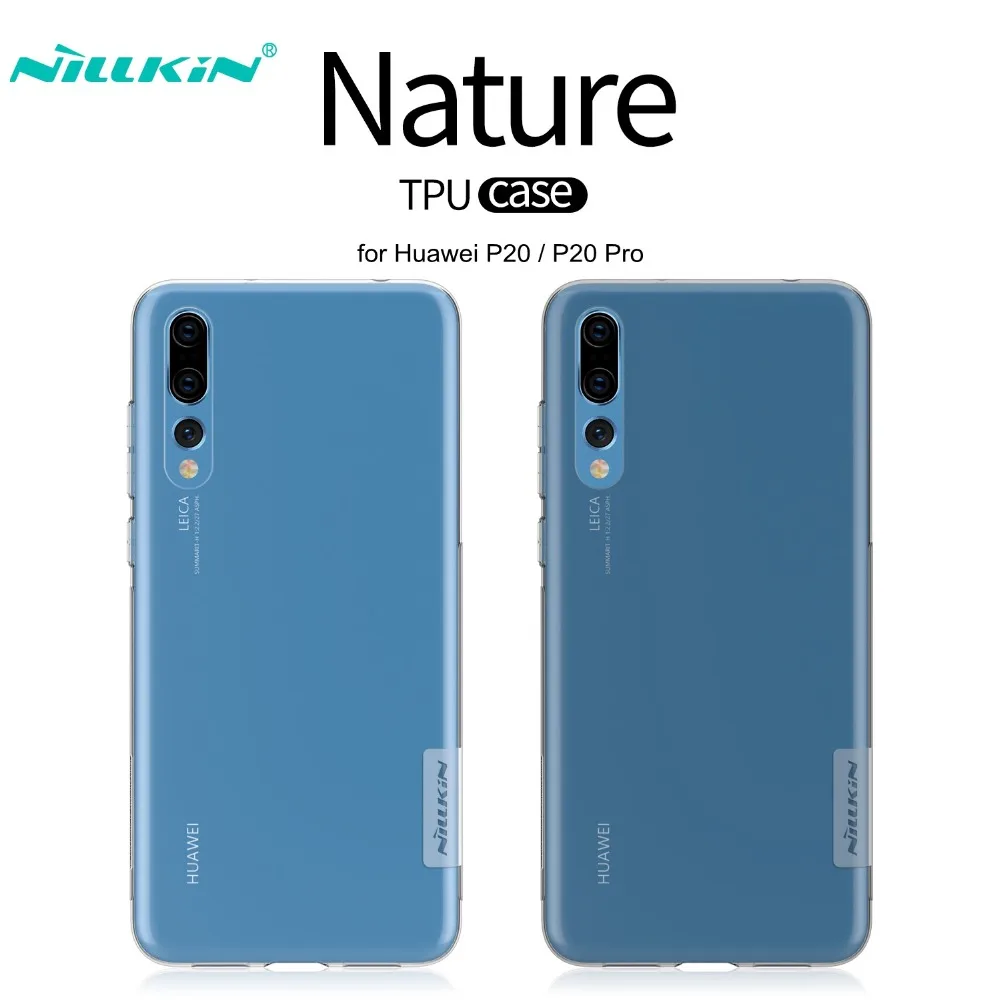 NILLKIN For Huawei P20 Pro Case Cover Transparent Clear Soft TPU Silicone P20Pro Protective Shield |