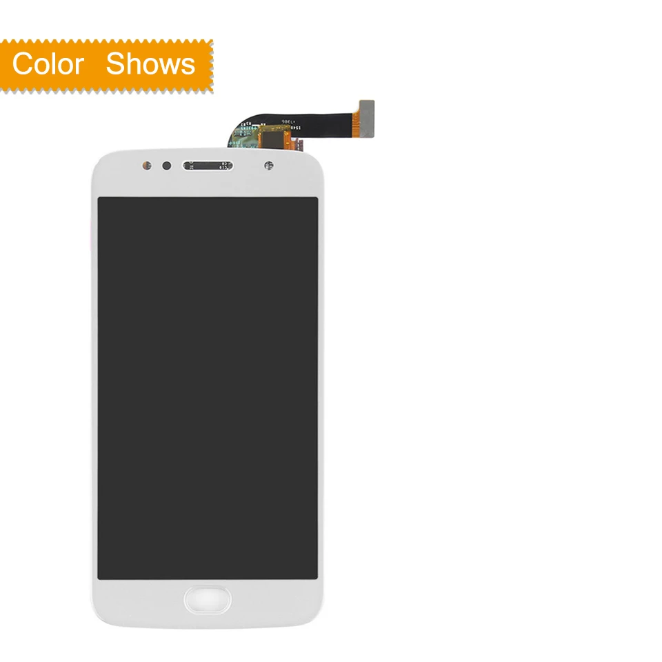 white no gift 5," для Motorola Moto G5S ЖК-дисплей сенсорный экран дигитайзер сенсор полный ЖК-дисплей в сборе XT1791 XT1792 XT1794 XT1795 XT1797 - Цвет: white no gift
