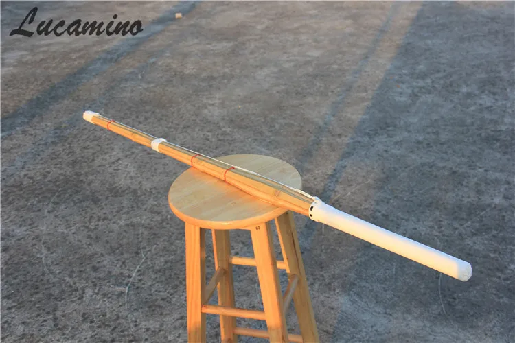 Lucamino высокое качество Shinai Bamboo мечи Самурайские бокуто Бусидо обучение Катана Кендо практика с черной сумкой японский Кендо