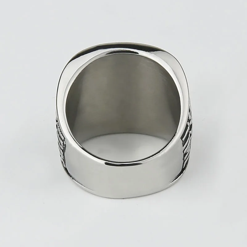 Men's Marvel Avengers thanos Ring Silver Infinite Power Gauntlet Crystal Ring for Men Stainless Steel Power Superhero Rings Man