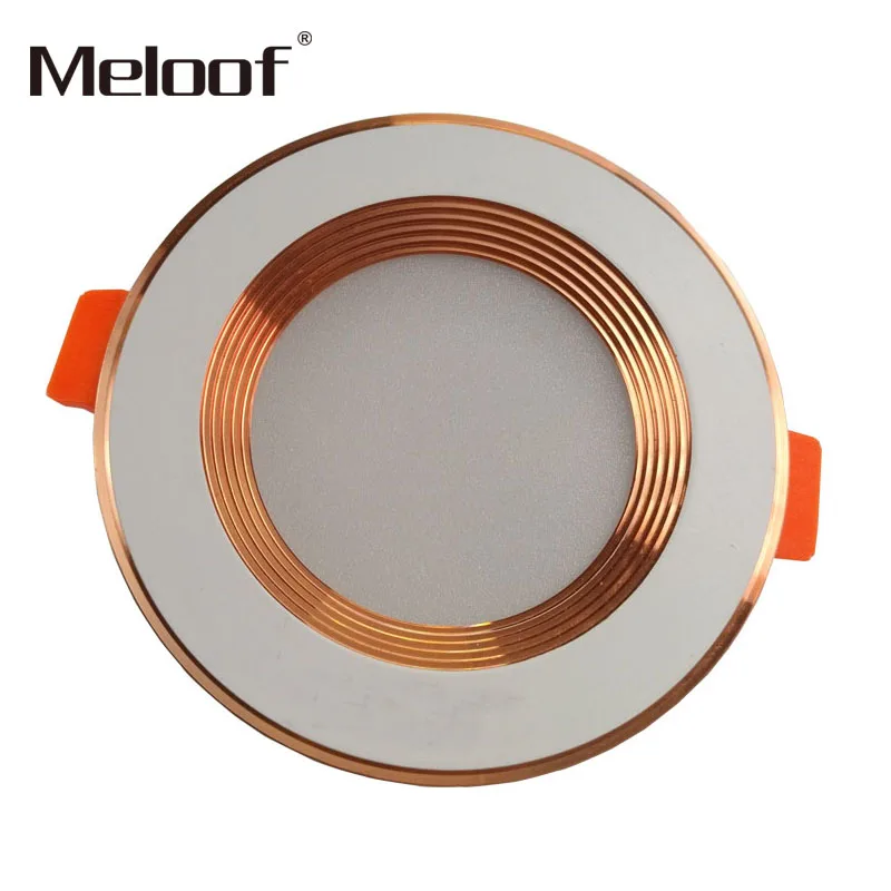 10 шт./лот Новый светодиодный светильник 220В 230В LED точечное освещение Встраиваемая