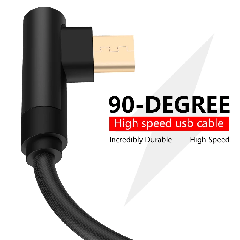 ASINA 90 градусов Micro USB кабель правый угол данных зарядное устройство для Xiaomi huawei