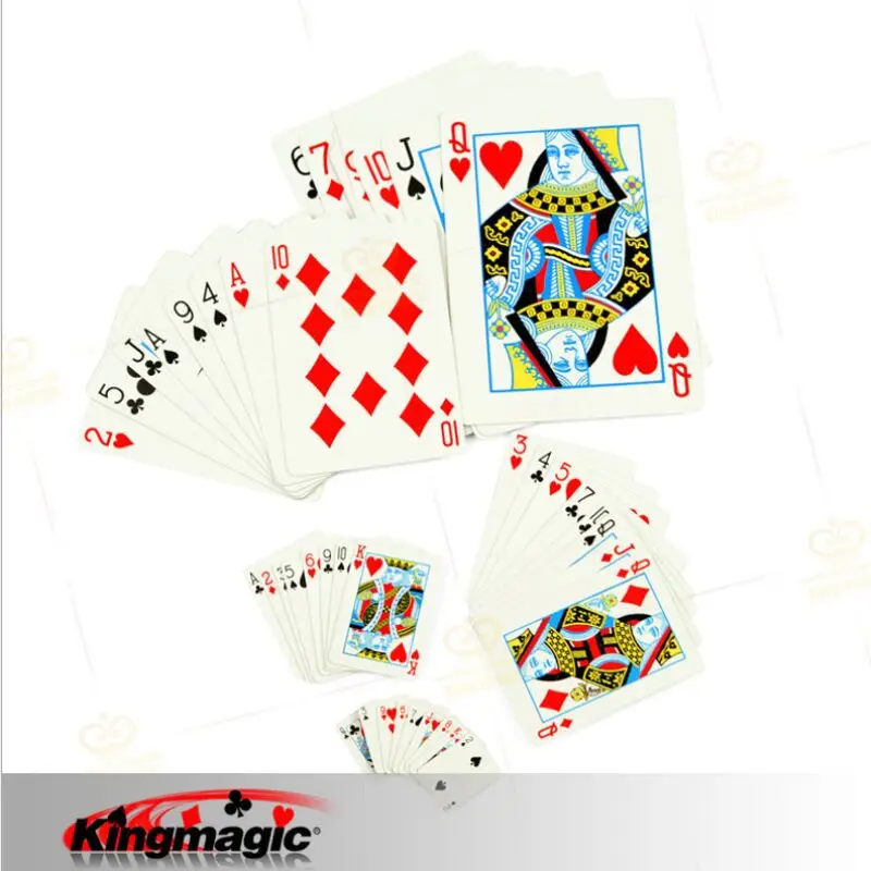 Термоусадочные игральные карты магические показать фокусы реквизиты 2 шт./лот