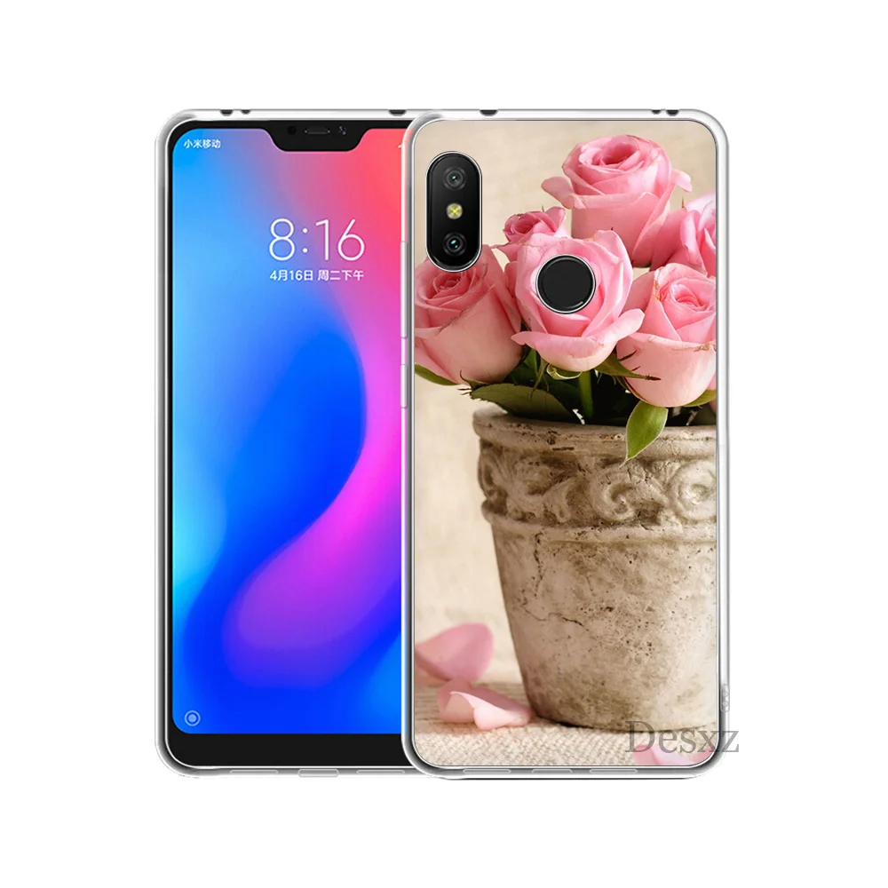 Чехол для телефона с изображением цветов розы пиона Redmi Note 3 4 4X 5 5A 6 Pro Prime Protect |