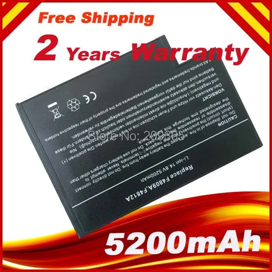 4400mAh аккумулятор для ноутбука HP Pavilion ZE5000 ZE5100 HSTNN DB13 F4098A F4809A F4812A 319411 001|battery for hp|laptop