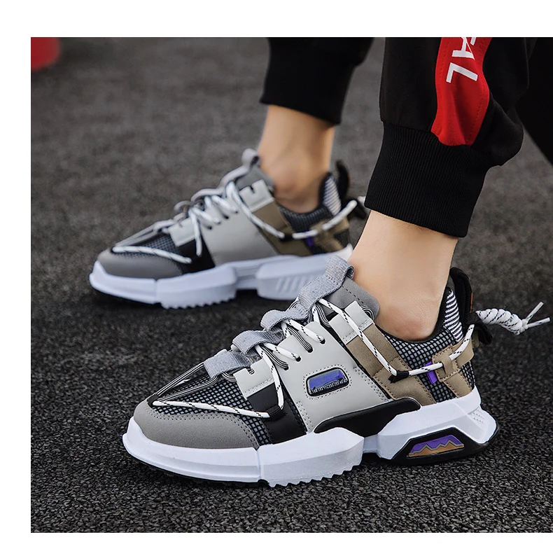 Men Shoes Ultra-light Sneakers Tenis Masculino Four Seasons New Breathable Tennis Shoes Men Outdoor Fitness Training Shoes