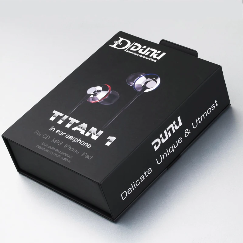 DUNU TITAN1 TITAN 1 Titan титановая диафрагма динамические высококачественные наушники с