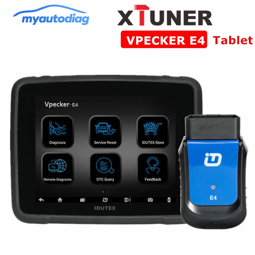 Оригинальный XTUNER VPECKER E4 многофункциональный планшетный инструмент диагностики Wi