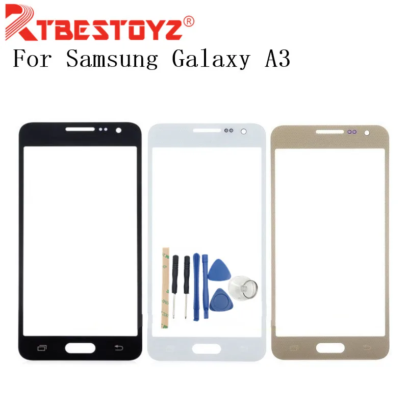 RTBESTOYZ объектив с сенсорным экраном для Samsung Galaxy A3 2015 A300 A3000 A300F A300H передняя внешняя