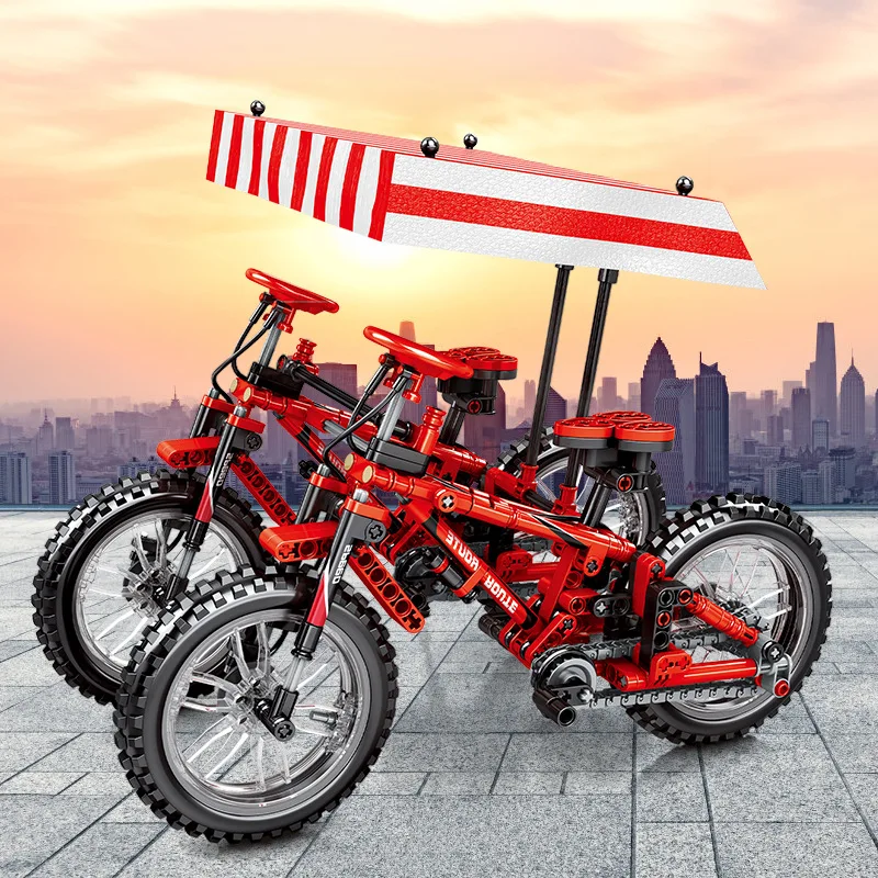 Fingerbike мини велосипед Bmx Finger Bikes Technic 3D горный складной велосипед гранулы строительные блоки классическая модель кирпичи