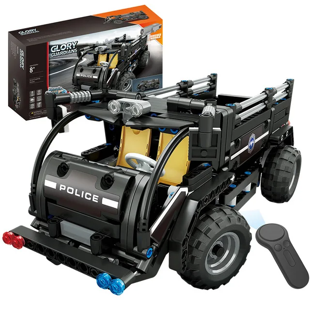 Пульт дистанционного управления полицейский Hummer совместимый LegoING Technic Car City RC