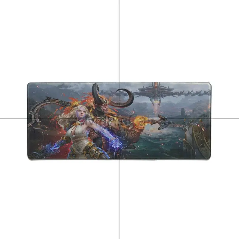 Игровой коврик для мыши Maiyaca игровой из натурального каучука с замком и контролем