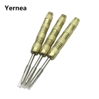 yernea new 3pcs darts needle nickel plated copper material sports entertainment dart accessories steel tip 4 5mm screw interface
