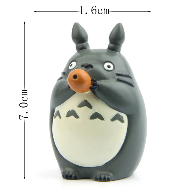 9pcs/lot New My Neighbor Totoro Satsuki Mei Wood Owl PVC Action Figure Collection Model Toy | Игрушки и хобби