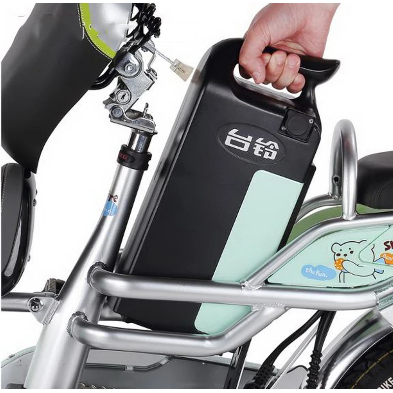111001/New four generations / mother and child car vacuum tire electric bicycle 48V lithium battery adult | Спорт и развлечения