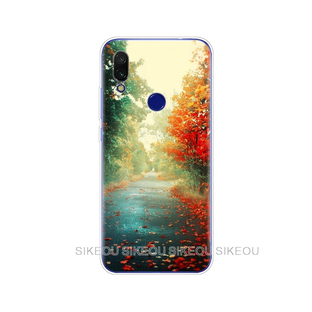34692 Чехол для Xiaomi redmi 7, силиконовый мягкий ТПУ чехол для redmi 7, 6,26 дюймов, модель snapdragon 632, чехлы с рисунком - Цвет: 34692