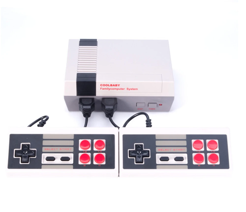 Мини ТВ игровая консоль Поддержка AV 8 бит Ретро видео Встроенный 500 игры Ручной