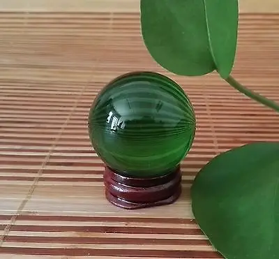 SCY fa88004300401 &ltАзиатский редкий кварц 40 мм Зеленый Магический кристалл целебный шар