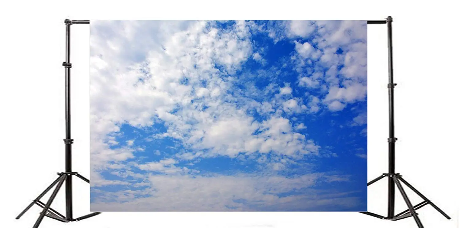 

Фон для фотосъемки с изображением небесно-голубого и белого цветов натуральный художественные декорации фоны для фотографии фон для студи...