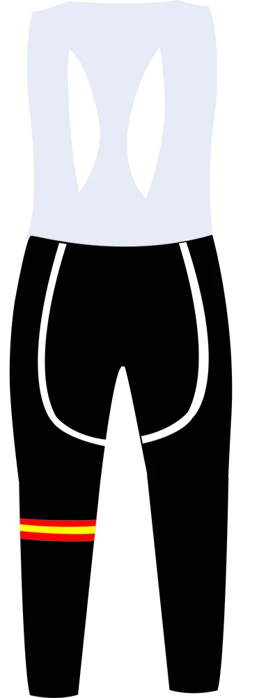 only bib pants Испанская команда Зимние флисовые велосипедные Джерси комбинезон Майо полиэстер одежда для велоспорта Одежда для езды на велосипеде спортивная одежда некоторых размеров - Цвет: only bib pants