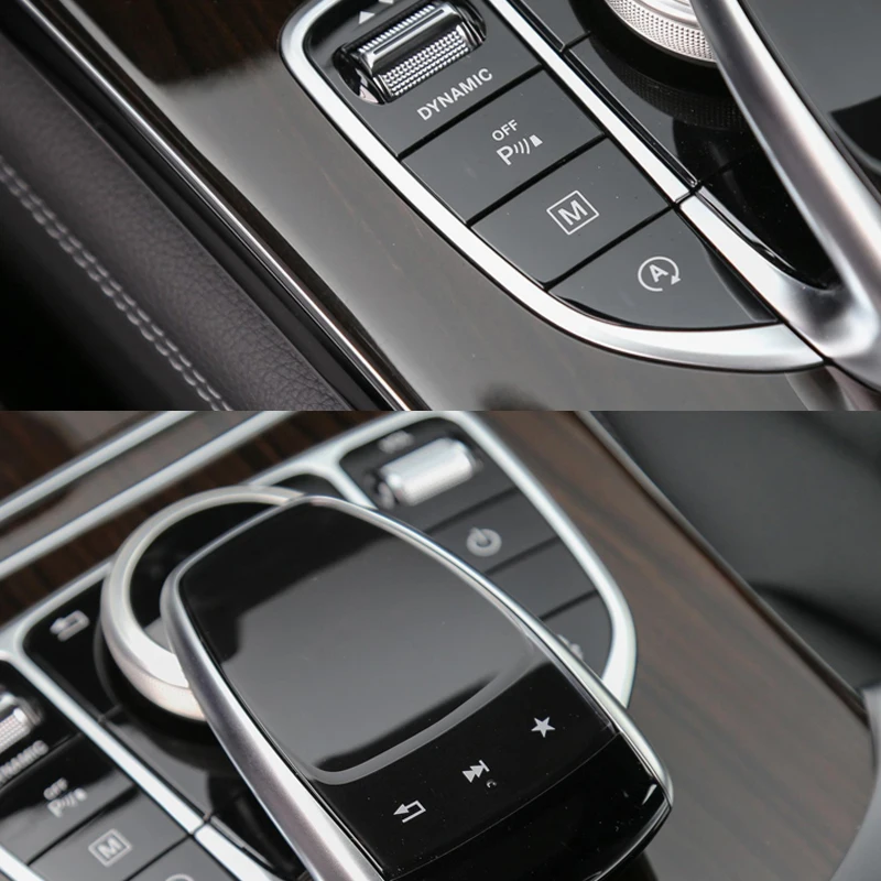 Наклейки из ТПУ для Mercedes Benz C Class C200 внутренняя невидимая защитная пленка панель
