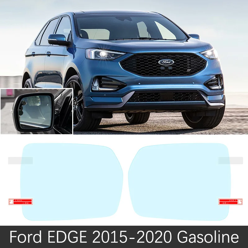 Для Ford EDGE 2007~ полное покрытие противотуманная пленка заднего вида аксессуары для зеркал Endura 2008 2009 2010 2012 207 - Название цвета: 2015-2020 Gasoline