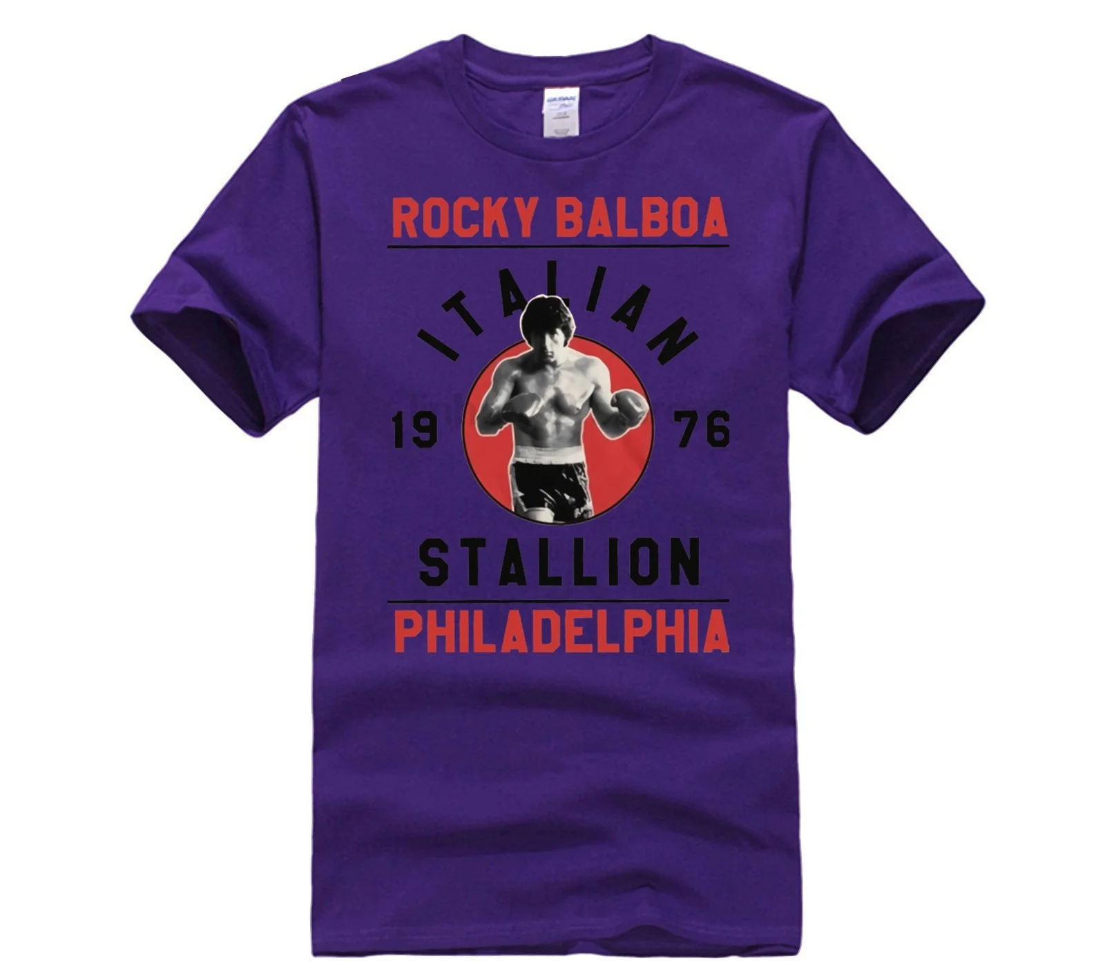 Мужская Летняя модная футболка ROCKY BALBOA Pose новый фильм Сильвестр сталлон с